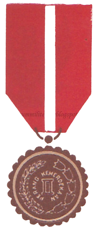 Satyalancana Perang Kemerdekaan II (varian 1)